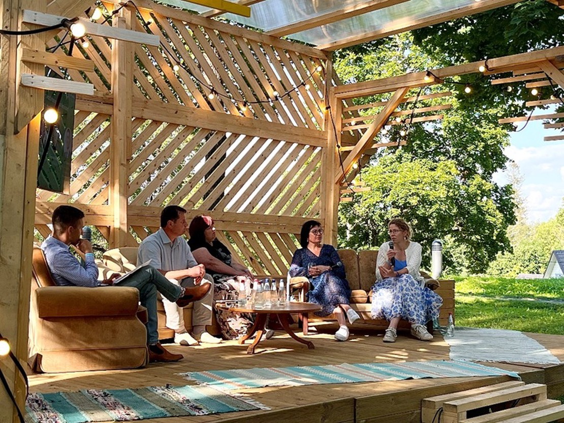 FutureScapes scientists at the Paide Opinion Festival