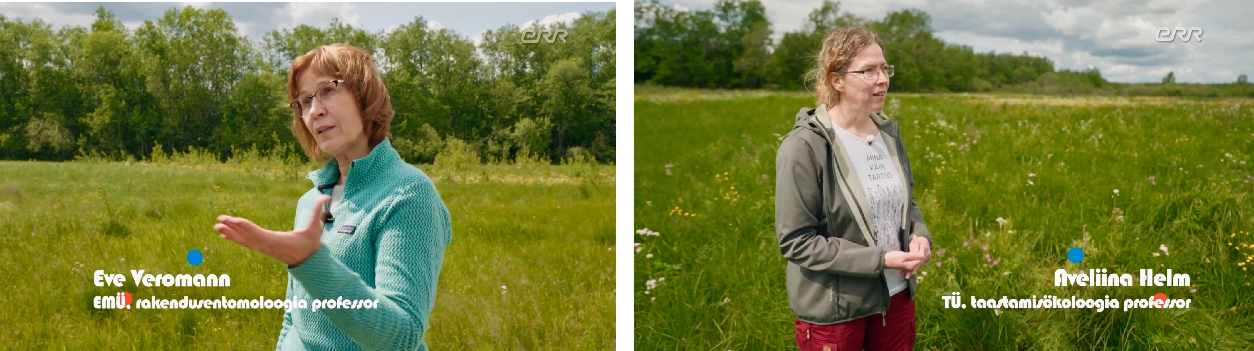 Aveliina and Eve on “TeadusEST”